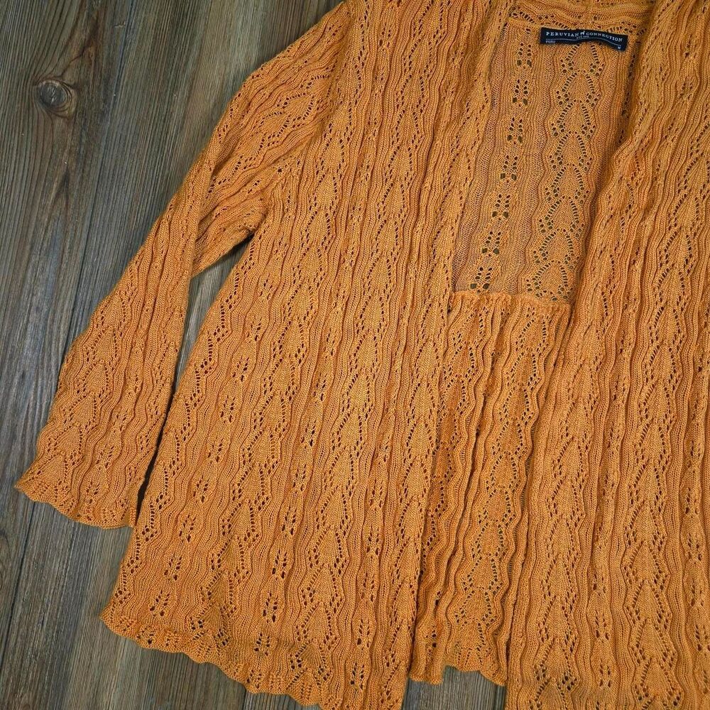 Peruvian Connection Open Knit Sweater - Picture 2 of 4
